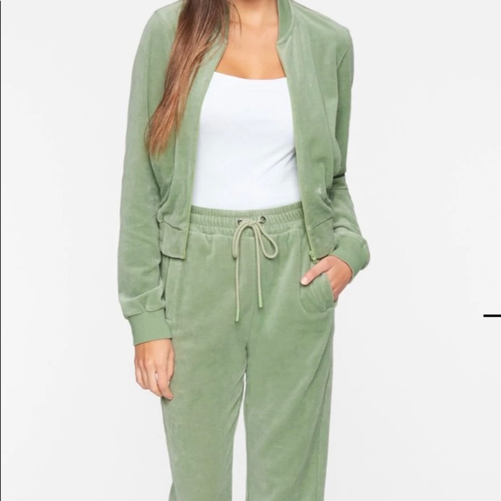 Pam&Gela velour jacket and joggers